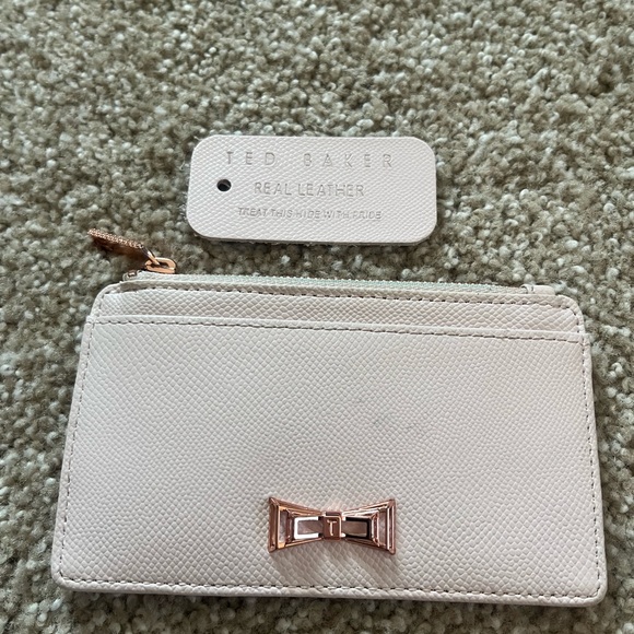 Ted Baker pale pink Leather Women's credit card/coin purse - Picture 1 of 6